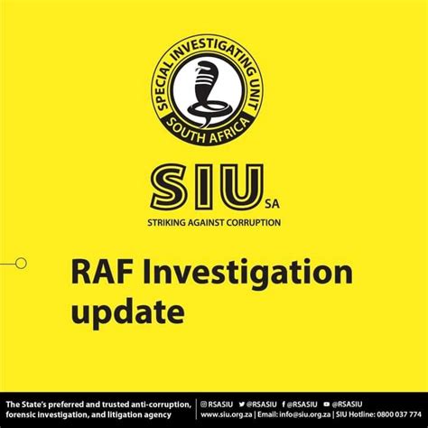 Khaye Ngema On Twitter Rt Mdnnewss The Special Investigating Unit Siu Is Investigating 102