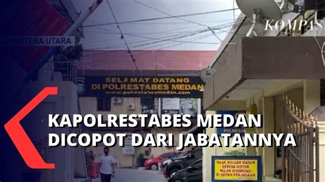 Dugaan Suap Narkoba Kapolda Sumut Copot Jabatan Kombes Riko Sunarko