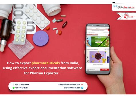 How To Export Pharmaceuticals From India Using Effective Export