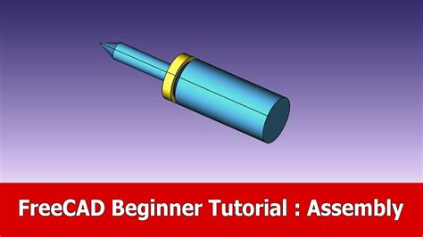 FreeCAD Beginner Tutorial Assembly YouTube