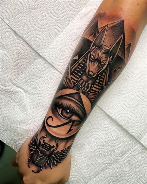 Egyptian Tribal Tattoos Designs