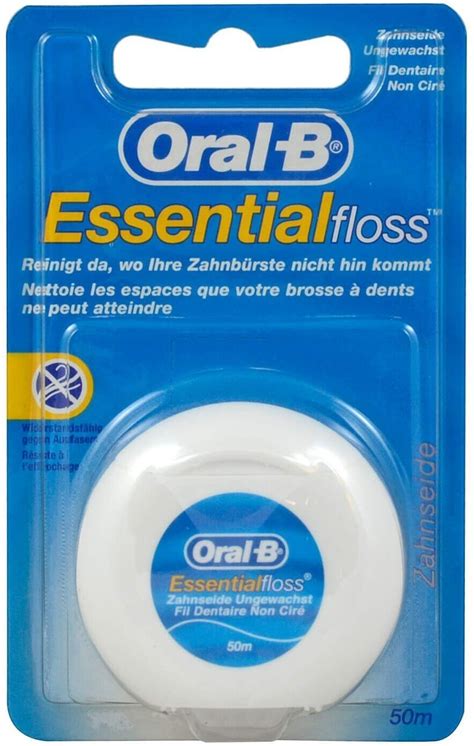 Oral B Essential Floss Unwaxed M Au Meilleur Prix Sur Idealo Fr