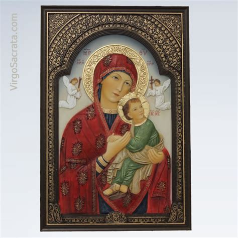 Our Lady Of Perpetual Help Plaque ⋆ Virgo Sacrata