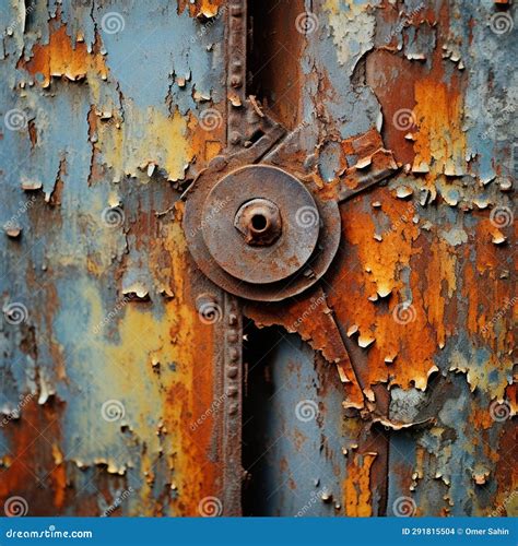 Reviving Rust Capturing The Beauty In Weathered Metal Stock Photo