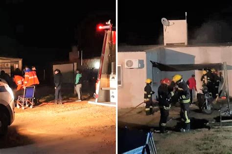 Incendio De Vivienda Ocurrido Durante La Madrugada En Barrio Sur Tanto