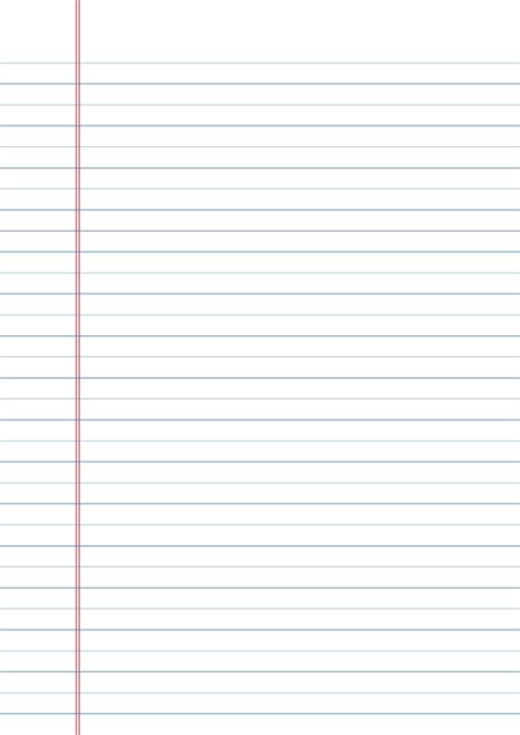 wide lined paper printable