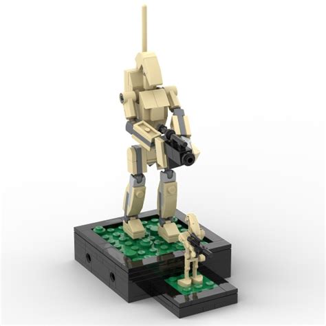 B1 Battle Droid From Bricklink Studio Bricklink