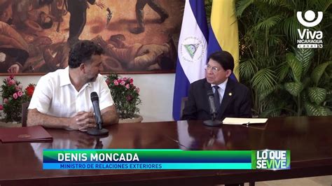 Nuevo Embajador De Colombia En Nicaragua Presenta Copias De Estilo