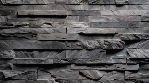 Black Stone Cladding Texture