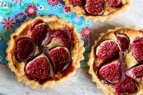 Elise Cooks Tartelettes aux figues fraîches