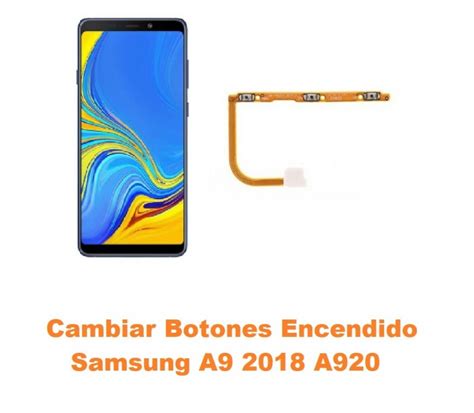 Cambiar Flex Botones Encendido Samsung A920 A9 2018