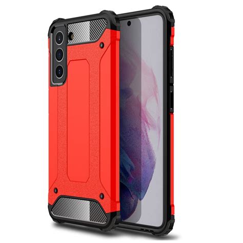 For Samsung Galaxy S Fe Magic Armor Tpu Pc Combination Case Red