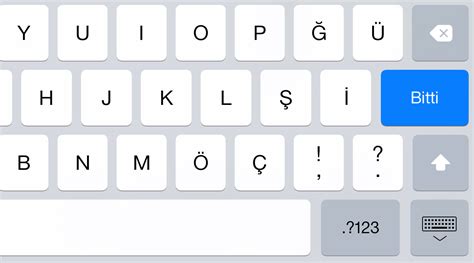 Adding a Turkish keyboard to your iOS device (iPad & iPhone)