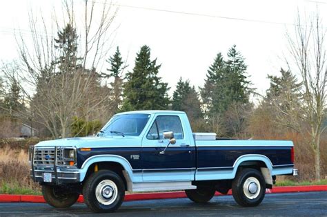 1984 Ford F250 Single Cab Xl 4x4 69l Diesel V8 Automatic Only 90k