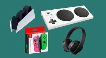 Controles headsets e mais 9 acessórios para os seus consoles favoritos