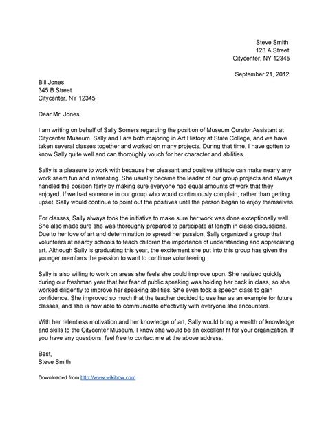 Letter Of Recommendation Template Word Free Download At Ganaddisynblog Blog