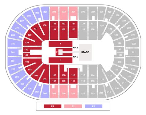 Ascend Amphitheatre Seating Chart