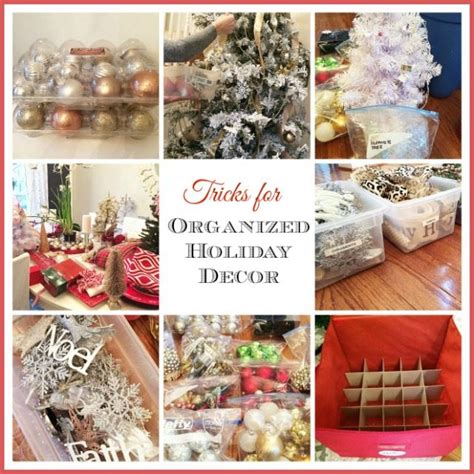 Tips And Tricks To Organize All That Holiday Decor 11 Magnolia Lane