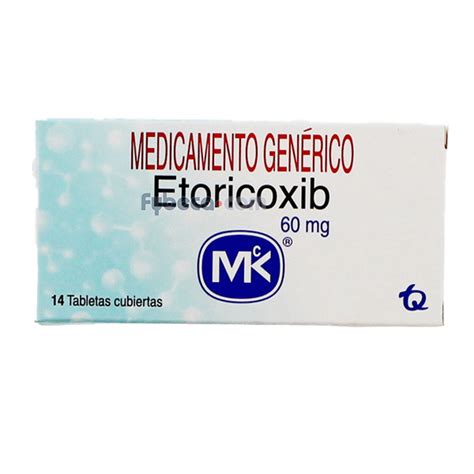 Etoricoxib Mk Mg C Suelta Fybeca