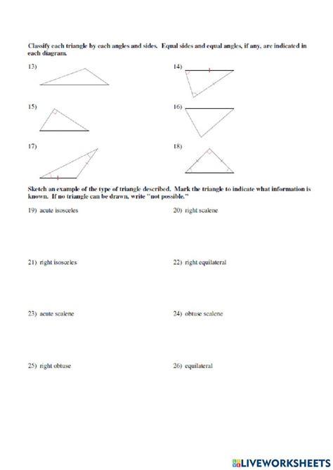 2894899 Classifying Triangles By Sides And Angles