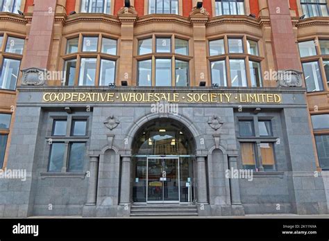 Front Entrance At Co Operative Wholesale Society Ltd Co Op Balloon