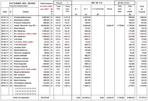 Modele Grand Livre Comptable Excel Gratuit Financial Report