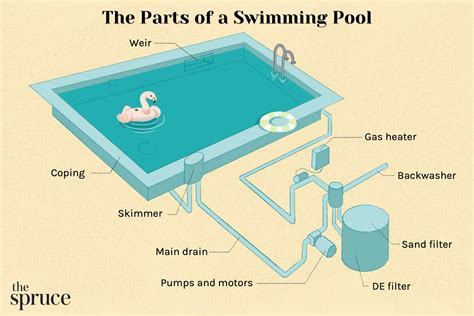 In Ground Swimming Pool Component Diagram Skimmer Pools Inte