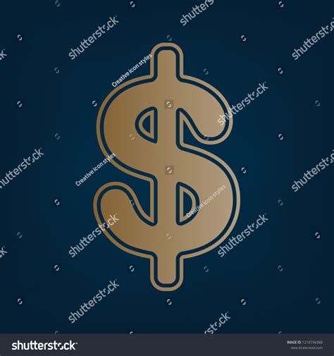 Dollars Sign Illustration Usd Currency Symbol Stock Vector Royalty