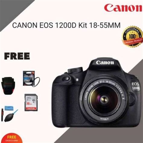Jual Canon Eos 1200D Kit 18-55Mm Is Kamera Dslr Eos1200 Kit di Seller ...