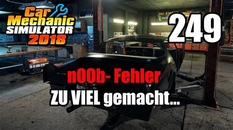 Auto Werkstatt Simulator 2018 CAR MECHANIC SIMULATOR Gameplay 249