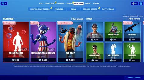 Live Fortnite Item Shop Countdown [july 4 2020 ] New Skins Out Fortnite Battle Royale Youtube