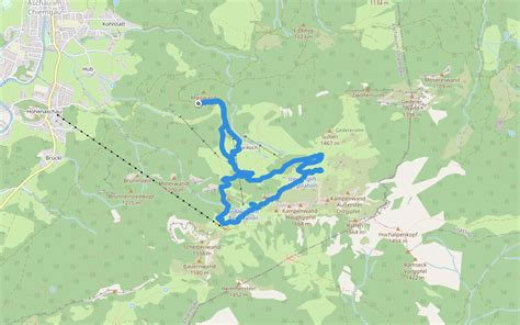 European Long Distance Path E 4 Part Germany Region Chiemgau Hiking