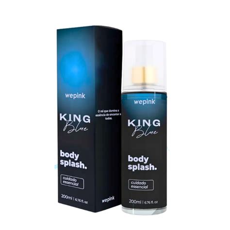 Body Splash Virginia Masculino - Body Splash King Blue Desodorante Colônia 200ml – Wepink Virginia ...