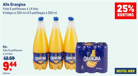 Alle Orangina Aanbieding Bij Makro