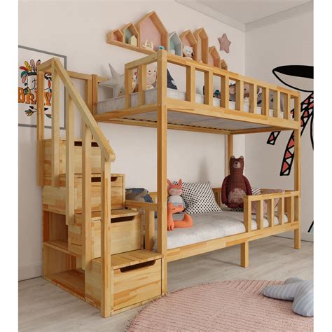 Bunk Bed With Steps Filip Side Entrance