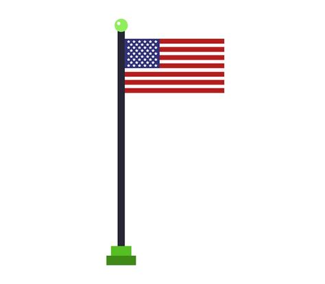 Usa Flagge Premium Vektor