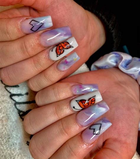 35 Hottest Butterfly Nail Art Ideas Ideasdonuts