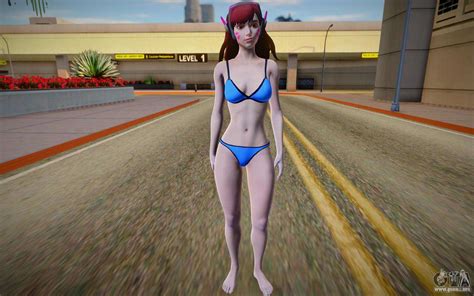 D Va Bikini From Overwatch Para GTA San Andreas