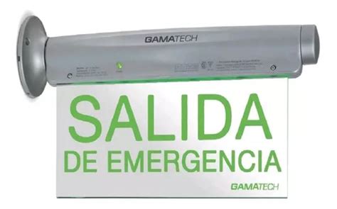 Cartel Se Alizador Led Salida De Emergencia Gx Gamasonic En Venta En