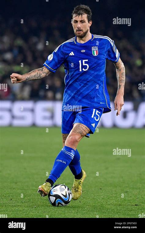 Francesco Acerbi Of Italy In Action During The UEFA EURO2024 European