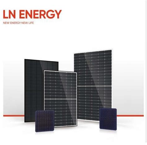 W W Bifacial Mono Perc Half Cell Solar Modules Solar Panels