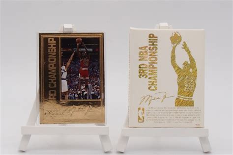 Upper Deck 3rd Nba Championship Michael Jordan 22 Kt Catawiki