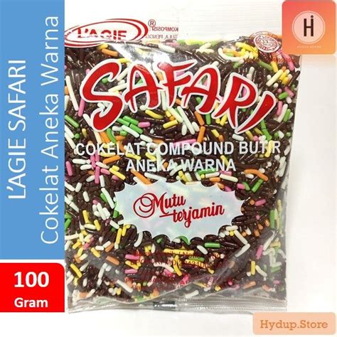 Lagie Safari Mesis Meses Cokelat Aneka Warna Compound Butir 100 Gram