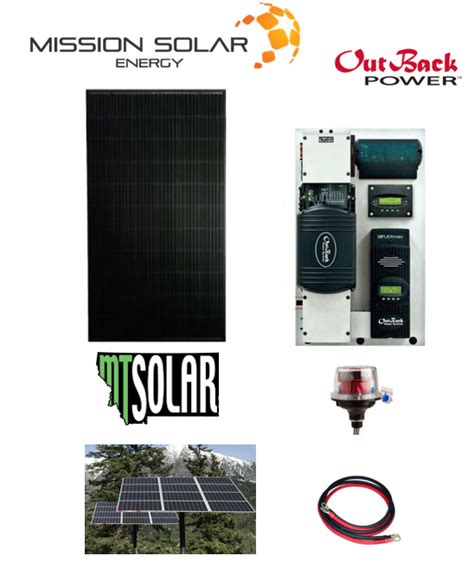 4 7kw Diy Grid Hybrid Solar Kit Top Of Pole Mount Tpm Save On Your Electric Bill And Have