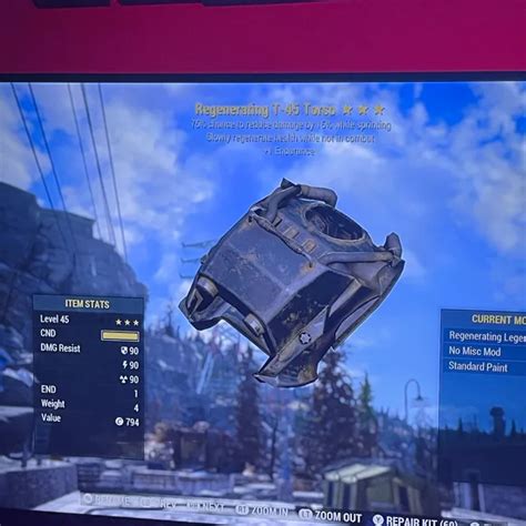 Apparel Regen Cav T45 Torso Fallout 76 Game Items Gameflip