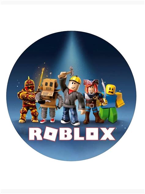 " Roblox all Characters " Art Board Print for Sale by ltiapro | Redbubble