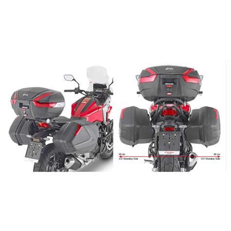 Telaietti Valigie Laterali Givi PLX1192 Honda NC750X Dal 2021 Monokey Side