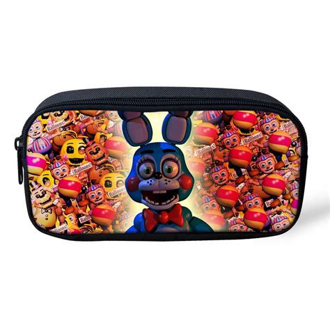 Cute Cartoon Pencil Case For Girls Boys Five Nights At Freddys Kids Pen