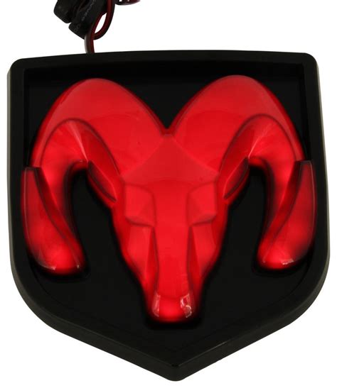 Light Up Dodge Ram Emblem