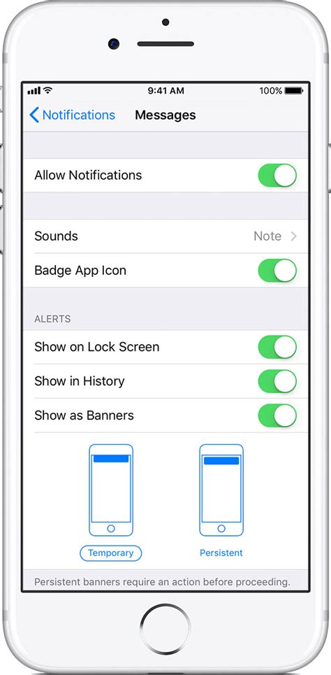 Use Notifications On Your Iphone Ipad And Ipod Touch Apple Support